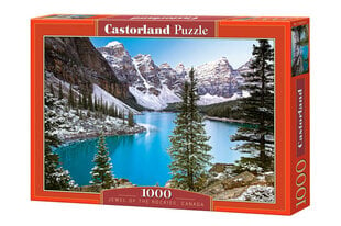 CASTORLAND Puzle 1000el. Klinšu dārgakmens, Kanāda – Kanādas ezers cena un informācija | Puzles, 3D puzles | 220.lv