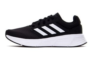 Galaxy 6 m adidas performance for men's black gw3848 цена и информация | Кроссовки мужские | 220.lv