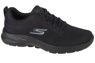 buty sneakers męskie Skechers Go Walk 6 Avalo 216209-BBK 58867-49 цена и информация | Кроссовки для мужчин | 220.lv