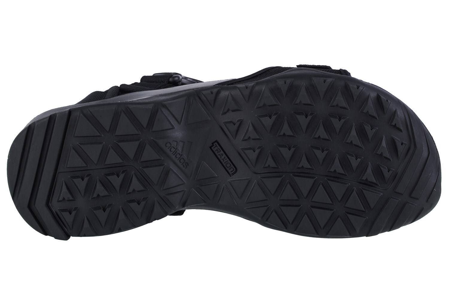 Sandales vīriešiem Adidas Terrex Cyprex Ultra DLX HP8651 60569-49, melnas цена и информация | Vīriešu iešļūcenes, čības, sandales | 220.lv
