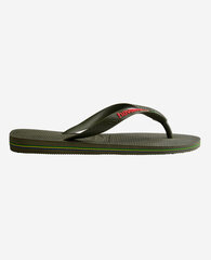 Unisex flip-flops Havaianas Brasil logotipa flip-flops cena un informācija | Vīriešu iešļūcenes, čības, sandales | 220.lv