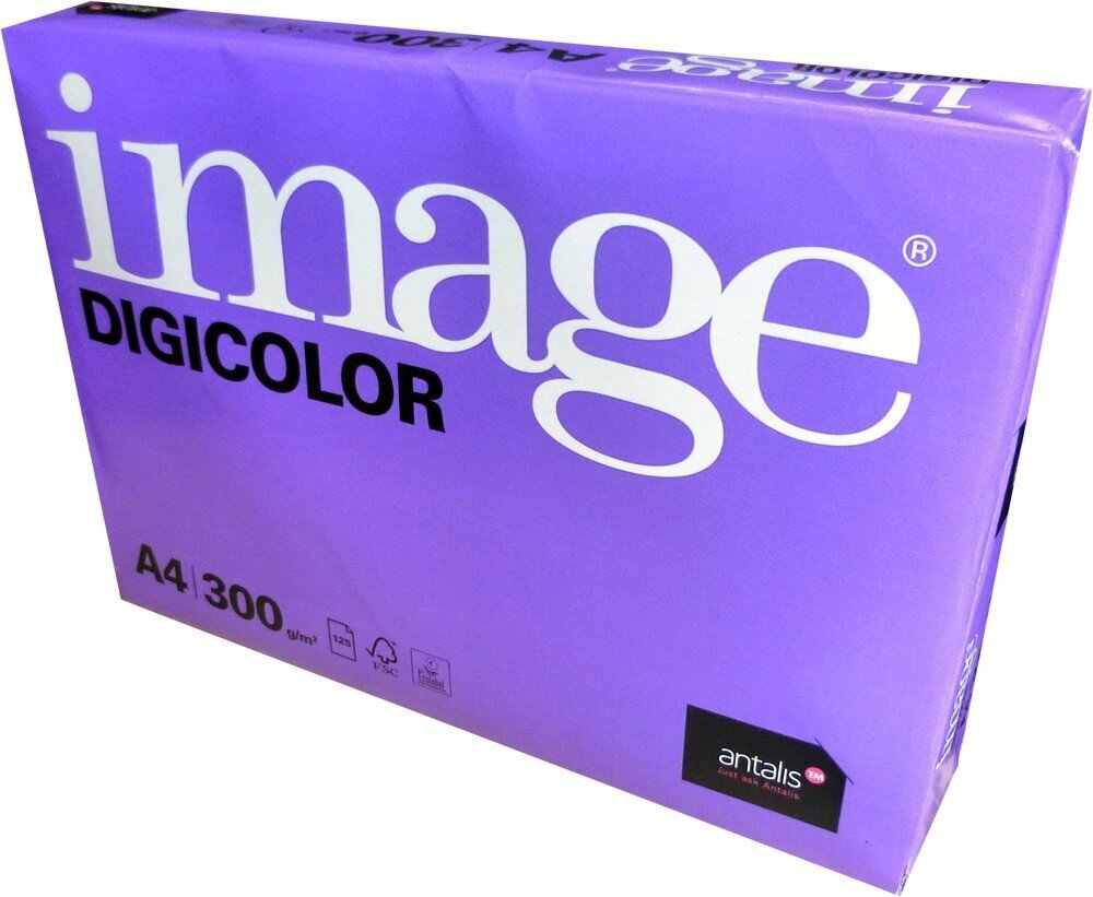 Kopēšanas papīrs ImageDigicolor, 300 g, A4 cena un informācija | Burtnīcas un papīra preces | 220.lv