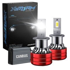 Spuldzes Led Xstorm H3 120W 22000Lm cena un informācija | Auto spuldzes | 220.lv