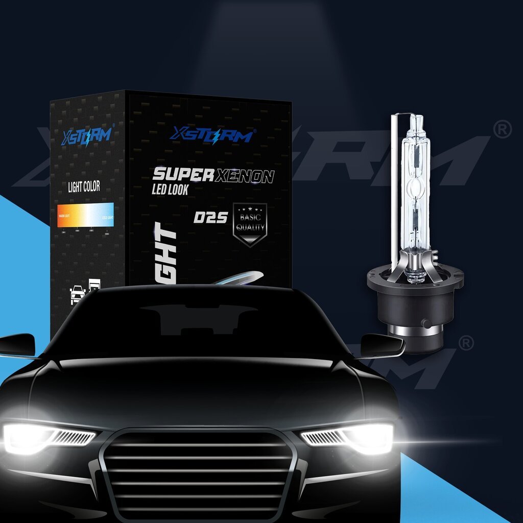 Kvēlspuldze Xenon Xstorm D2S Hid 6000K cena un informācija | Auto spuldzes | 220.lv