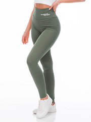 женские леггинсы plr243 - зеленые 124937-7 цена и информация | Женские брюки | 220.lv