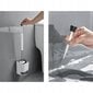 Silikona birste vannas istabai cena un informācija | Vannas istabas aksesuāri | 220.lv