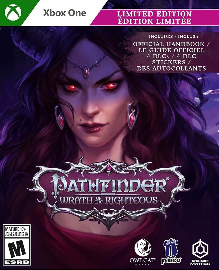 Pathfinder: Wrath of the Righteous Xbox One cena un informācija | Datorspēles | 220.lv