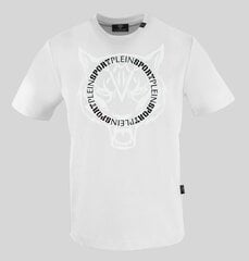 T-krekls vīriešiem Plein Sport TIPS402W, balts cena un informācija | Vīriešu T-krekli | 220.lv
