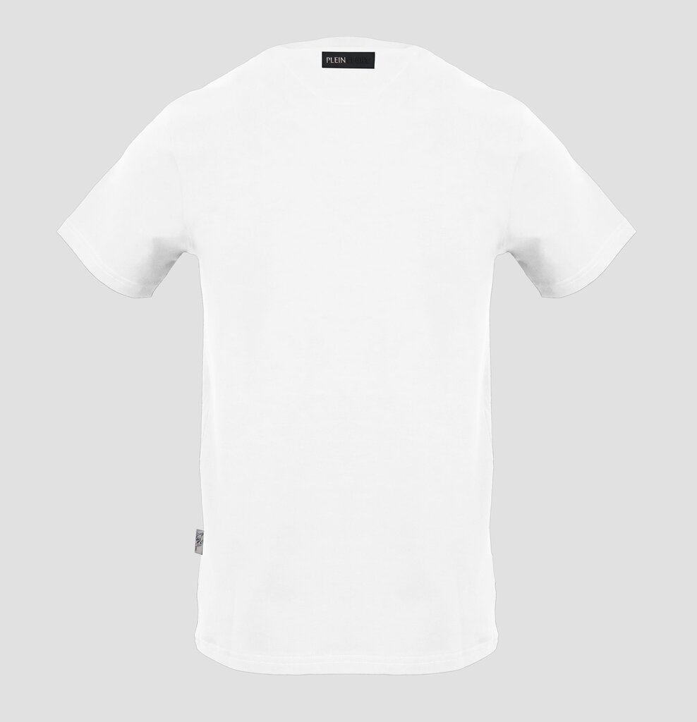 T-krekls vīriešiem Plein Sport TIPS405W, balts cena un informācija | Vīriešu T-krekli | 220.lv