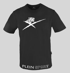T-krekls vīriešiem Plein Sport TIPS413, melns cena un informācija | Vīriešu T-krekli | 220.lv