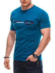 T-krekls vīriešiem Edoti, zils cena un informācija | Vīriešu T-krekli | 220.lv