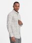 Krekls vīriešiem Ombre Clothing om-shps-0139, bēšs cena un informācija | Vīriešu krekli | 220.lv
