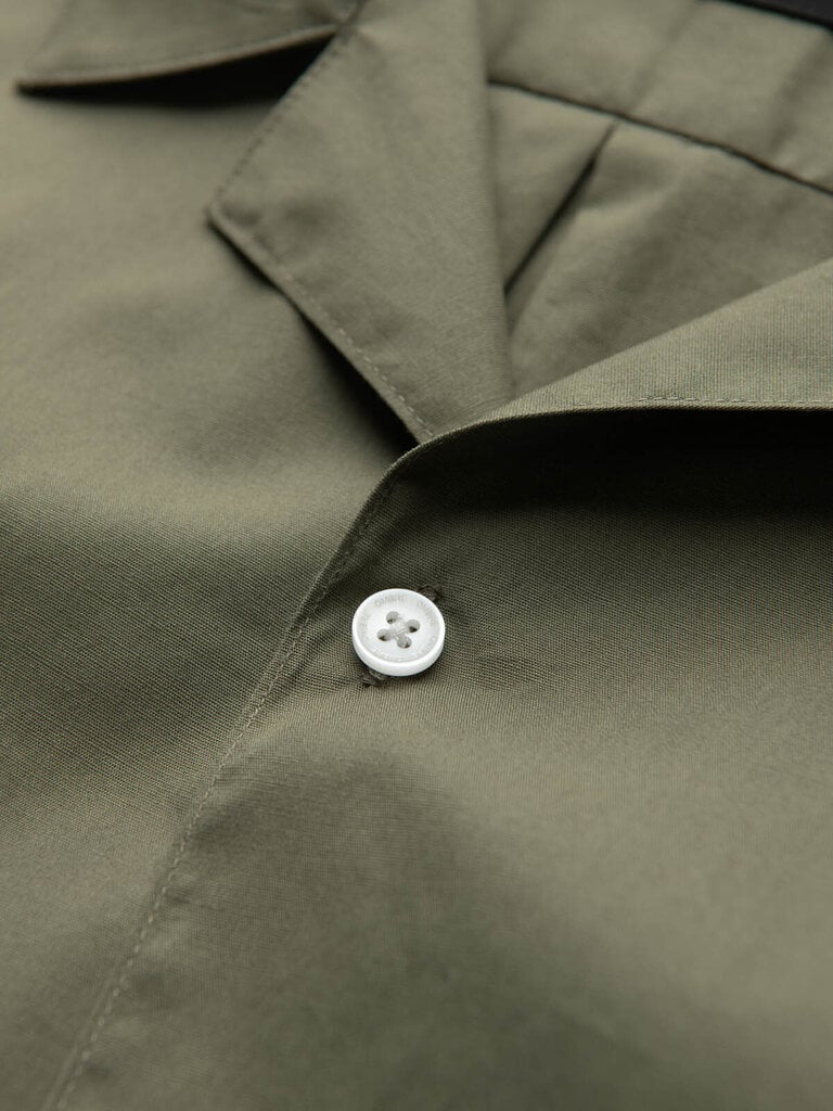 Krekls vīriešiem Ombre Clothing v4 om-shss-0168, zaļš cena un informācija | Vīriešu krekli | 220.lv