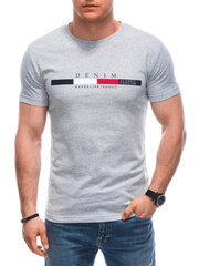 T-krekls vīriešiem Edoti s1919, pelēks cena un informācija | Vīriešu T-krekli | 220.lv