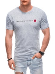 T-krekls vīriešiem Edoti s1920, pelēks cena un informācija | Vīriešu T-krekli | 220.lv