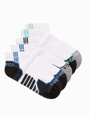 носки u468 - белые 5 шт. 124911-22 цена и информация | Мужские носки | 220.lv