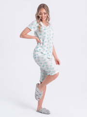 женская пижама ulr266 - мятная 124797-7 цена и информация | Женские пижамы, ночнушки | 220.lv