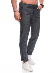 брюки чинос p1464 - темно-серые 125051-X цена и информация | Мужские брюки | 220.lv