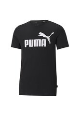 Puma Футболки Ess Logo Tee Black 586960 01 586960 01/152 цена и информация | Рубашки для мальчиков | 220.lv