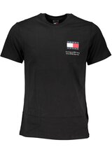 Tommy Hilfiger t-krekls vīriešiem DM0DM18263, melns cena un informācija | Vīriešu T-krekli | 220.lv
