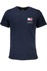 Tommy Hilfiger t-krekls vīriešiem DM0DM18263, zils цена и информация | Мужские футболки | 220.lv