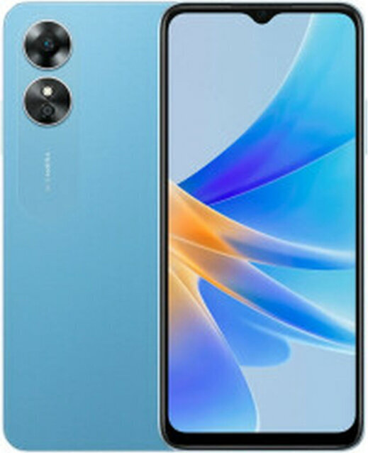 Oppo A17 4/64GB Blue cena un informācija | Mobilie telefoni | 220.lv