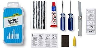 Набор для ремонта велосипедных шин Weldtite Cycle Tubeless Repair Kit цена и информация | Покрышки, шины для велосипеда | 220.lv