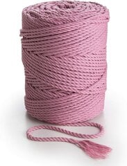 Macrame aukla MB Cordas 4 mm, 150 m, 1kg цена и информация | Принадлежности для вязания крючком | 220.lv