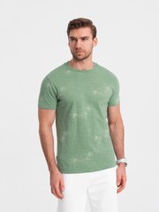 T-krekls vīriešiem Ombre OM-TSFP-0179, zaļš cena un informācija | Vīriešu T-krekli | 220.lv