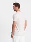 T-krekls vīriešiem Ombre OM-TSFP-0182, balts cena un informācija | Vīriešu T-krekli | 220.lv