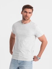 T-krekls vīriešiem Ombre OM-TSFP-0182, pelēks cena un informācija | Vīriešu T-krekli | 220.lv