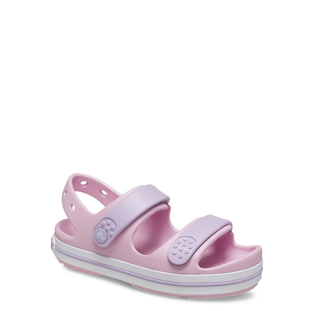 Crocs sandales meitenēm Crocband Cruiser, rozā цена и информация | Bērnu sandales | 220.lv