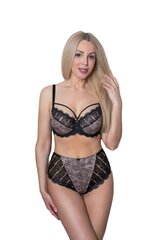 Krušturis sievietēm Diva Sharm Fashion Leo 4836530450161, melns цена и информация | Бюстгальтеры | 220.lv