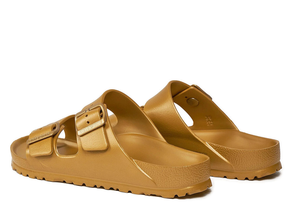 Iešļūcenes sievietēm Birkenstock Arizona 1022465, zelta krāsā cena un informācija | Iešļūcenes, čības sievietēm | 220.lv