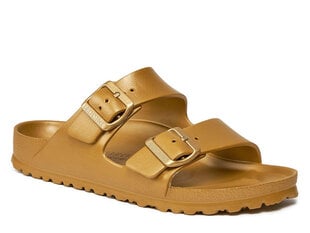 Arizona eva birkenstock 1022465 moterims auksinis women's gold 1022465 цена и информация | Шлепанцы, тапочки для женщин | 220.lv