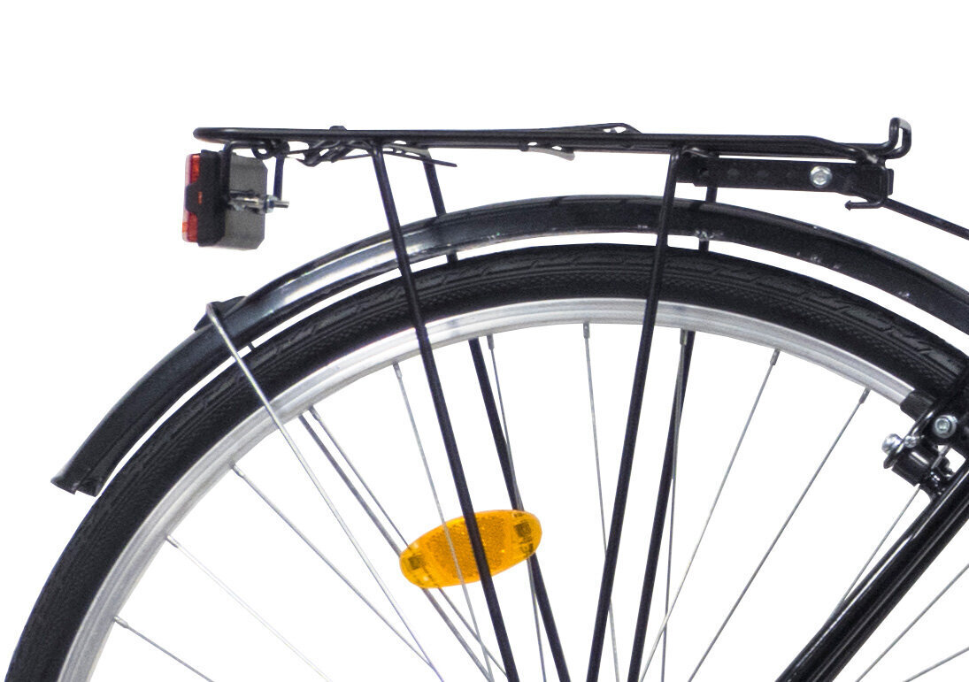 Prece ar bojājumu. Pilsētas velosipēds Bottari Firenze 28", melns cena un informācija | Preces ar bojājumiem | 220.lv