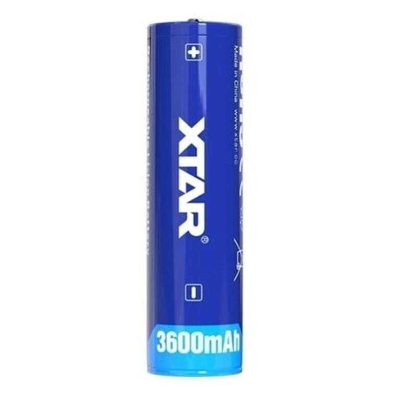 Akum. XTAR 18650-360PCM LI-Ion 3.7V 3600mAh 10A ar aizsardzību cena un informācija | Baterijas | 220.lv