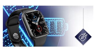 Abrams AB11, black цена и информация | Смарт-часы (smartwatch) | 220.lv