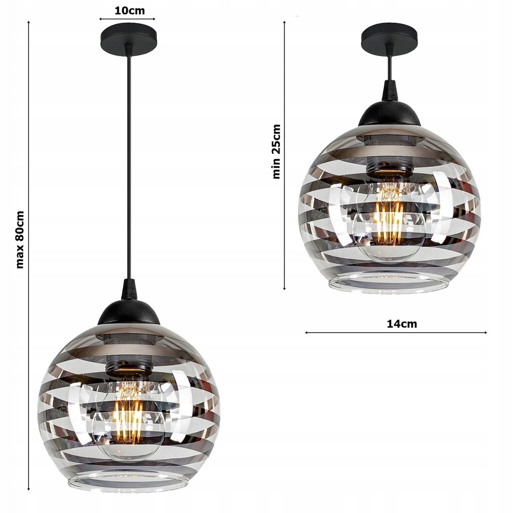 Led-lux piekaramā lampa AL-584 cena un informācija | Lustras | 220.lv