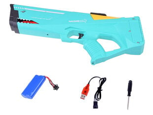 Automātiskā ūdens pistole bērniem, zila cena un informācija | Ūdens, smilšu un pludmales rotaļlietas | 220.lv