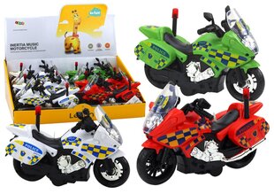 Rotaļlietu policijas motocikls ar skaņas un gaismas efektiem cena un informācija | Rotaļlietas zēniem | 220.lv