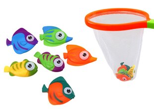 Zivju ķeršanas komplekts, dažādas krāsas, 6 d. cena un informācija | Rotaļlietas zēniem | 220.lv