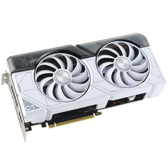 Asus Dual GeForce RTX 4070 Super White Edition (90YV0K85-M0NA00) cena un informācija | Videokartes (GPU) | 220.lv