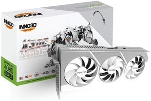 Inno3D GeForce RTX 4080 Super X3 OC White (N408S3-166XX-18703259) цена и информация | Видеокарты (GPU) | 220.lv