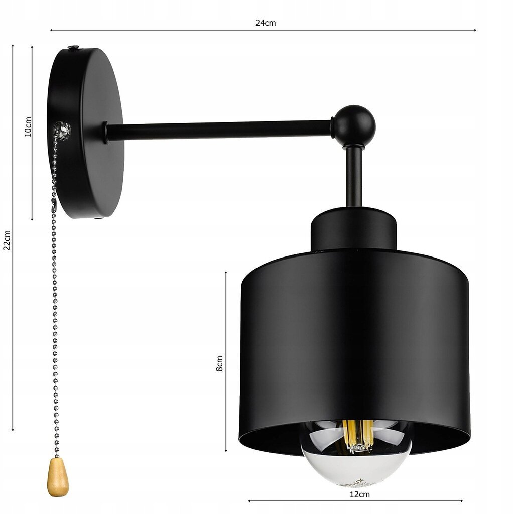 Led-lux sienas lampa AL-581 цена и информация | Sienas lampas | 220.lv