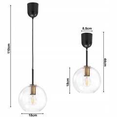 Подвесной светильник Led-lux АЛ-577 цена и информация | Настенный/подвесной светильник Eye Spot 11 BL, чёрный | 220.lv