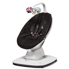 Elektroniskās šūpoles 4Moms Mamaroo 5, black cena un informācija | Bērnu šūpuļkrēsliņi | 220.lv