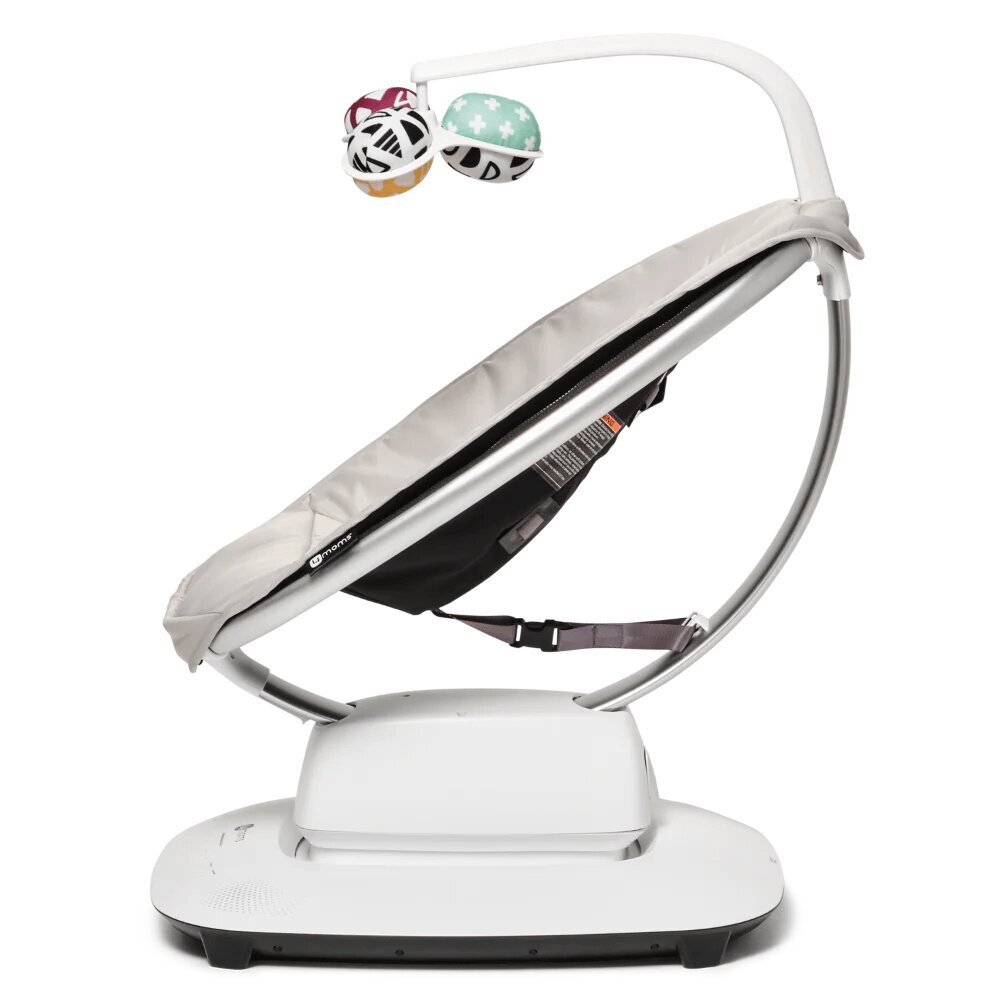 Elektroniskās šūpoles 4Moms Mamaroo 5 Classic, grey цена и информация | Bērnu šūpuļkrēsliņi | 220.lv