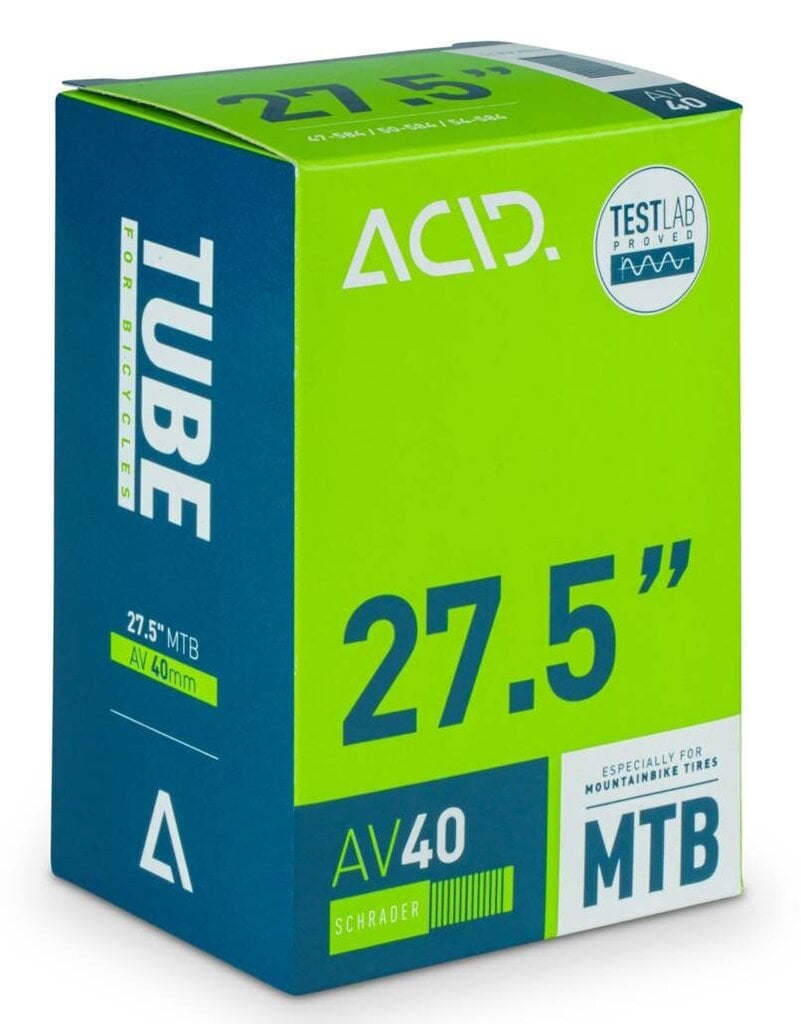 Kamera Acid 27,5" MTB, melna cena un informācija | Velo riepas, kameras | 220.lv