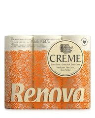 Туалетная бумага Renova Creme 18R цена и информация | Туалетная бумага, бумажные полотенца | 220.lv